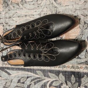 John fluevog heels 7.5 black